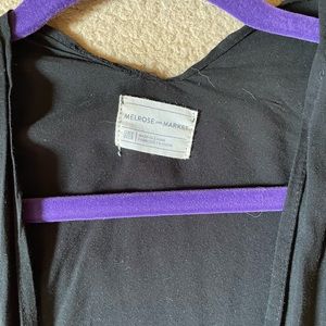 Melrose and Market cotton kimono with woven detail